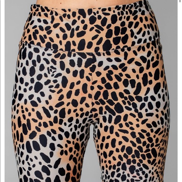 Buddy Love Pants - BuddyLove Cheetah Biker Shorts